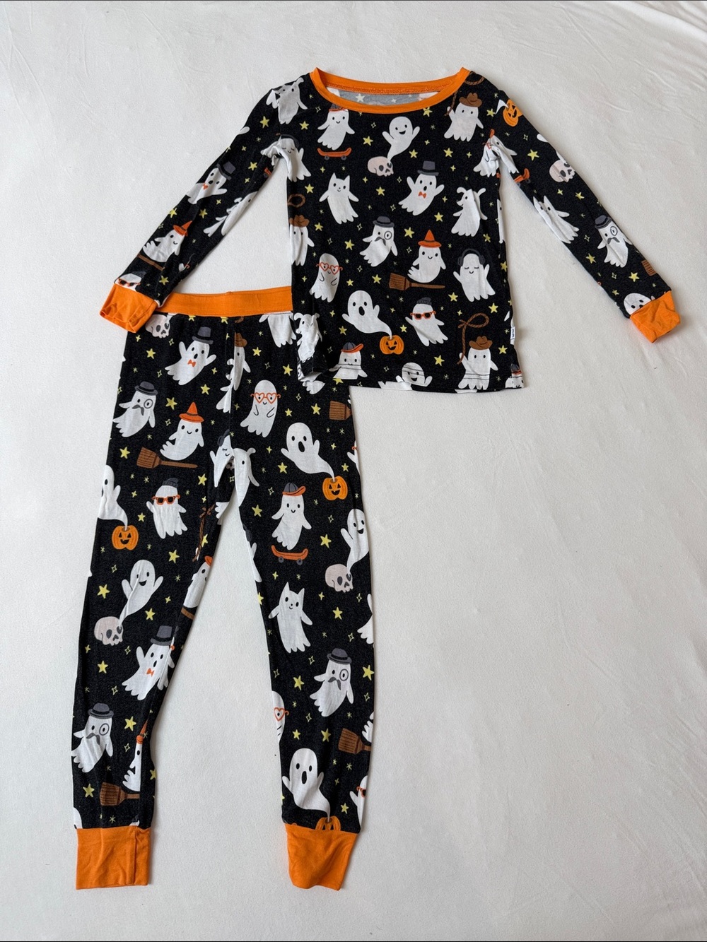 Little Sleepies Long Sleeve Halloween Pajama Set Size 3T